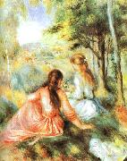 In the Meadow Pierre Renoir